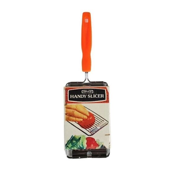 Vintage Nevco Handheld Handy Slicer Vegetable Made In Hong Kong Kitchen Gadget - Picture 1 of 9